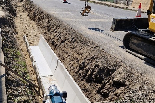 Szeremle település belvízproblémáiának megoldása
